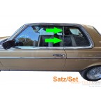 Satz vertikale Dichtung Abdichtung Fondfenster passend für Mercedes W123 C123 CE CD Coupé A1236730024 