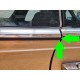 Rain strip drip strip rubber on trim strip chrome strip passenger side right on rear pillar W123 C123 Coupé CE CD