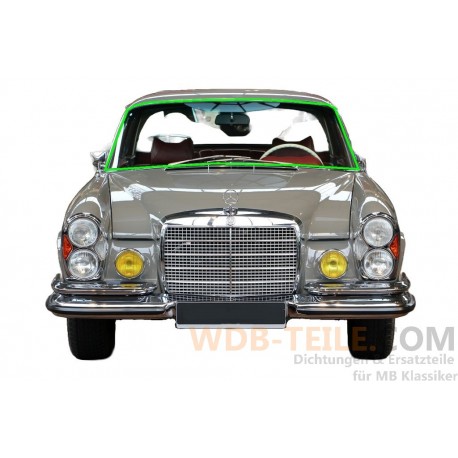 กรอบปิดผนึกกระจกหน้ารถเหมาะสำหรับ Mercedes W111 250SE Coupe/Cabrio A1116705639 A1116705439