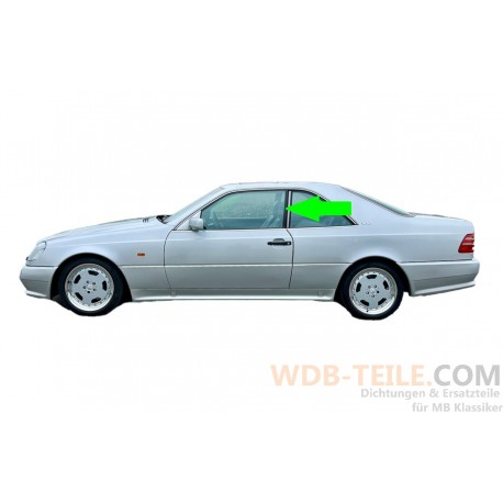 ซีลกรอบซีลกระจกหลังฝั่งคนขับซ้ายเหมาะสำหรับ Mercedes W140 C140 SEC CL Coupé A1406700939