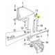 Afdichtingsframe achterruit bestuurderszijde links passend voor Mercedes W140 C140 SEC CL Coupé A1406700939