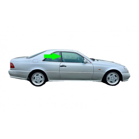 Sealing sealing frame rear window driver's side right suitable for Mercedes W140 C140 SEC CL Coupé A1406701039