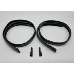 Set dorpelrubbers inclusief eindkappen voor Mercedes W123 S123 sedan T-model