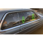 Abdichtschiene Dichtung Fensterschacht passend für Mercedes W123 C123 CE CD W107 SL SLC R107 W126 C126 SEC A1237250265 