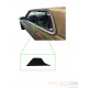 Cover left right on belt blue beige cream black for Mercedes W123 C123 Coupe 1236920922 1236921022